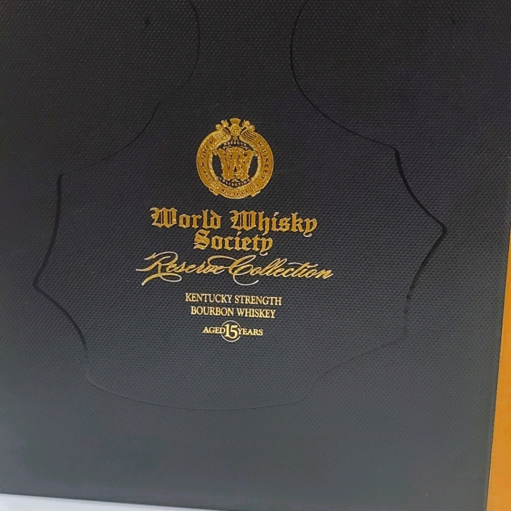 World Whiskey society 15 year old bourbon